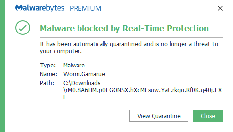 block Trojan.Agent.MSDGen