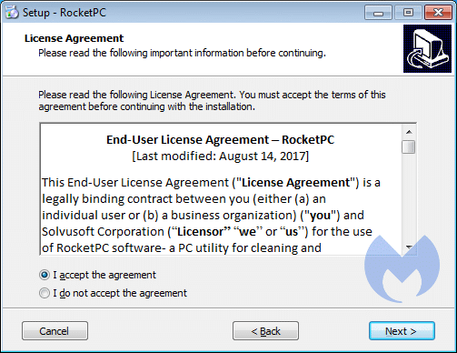 EULA RocketPC