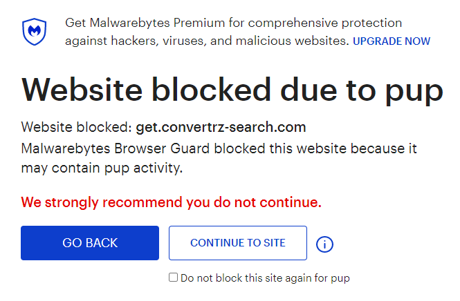 block search hijacker