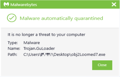 block Trojan.GuLoader