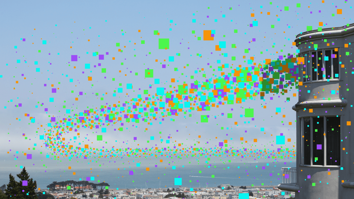 leaking data pixel by pixel