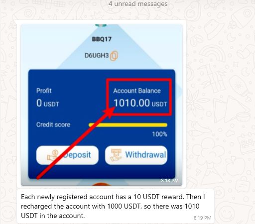 balance training account